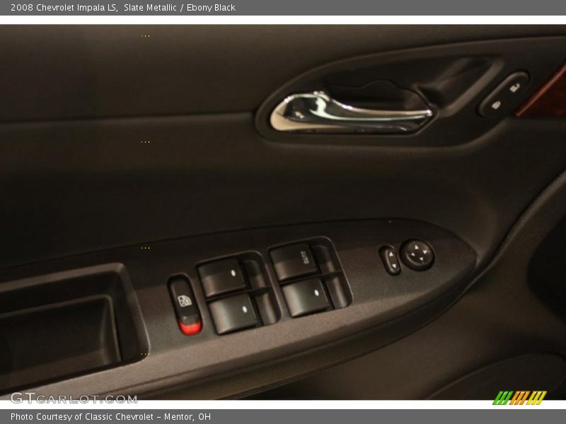 Slate Metallic / Ebony Black 2008 Chevrolet Impala LS