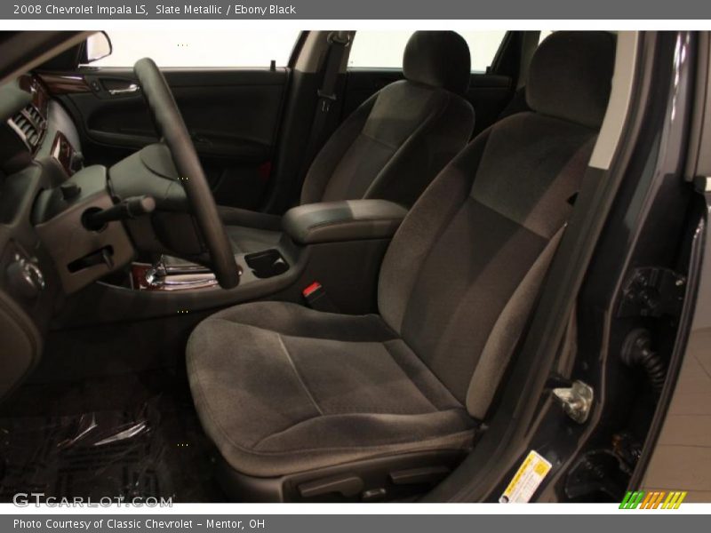Slate Metallic / Ebony Black 2008 Chevrolet Impala LS