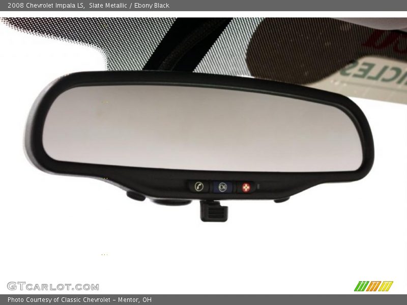 Slate Metallic / Ebony Black 2008 Chevrolet Impala LS