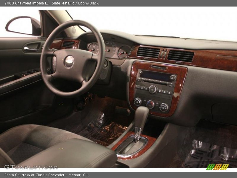 Slate Metallic / Ebony Black 2008 Chevrolet Impala LS