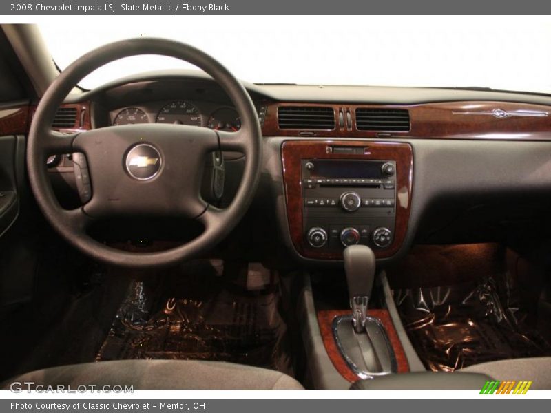 Slate Metallic / Ebony Black 2008 Chevrolet Impala LS