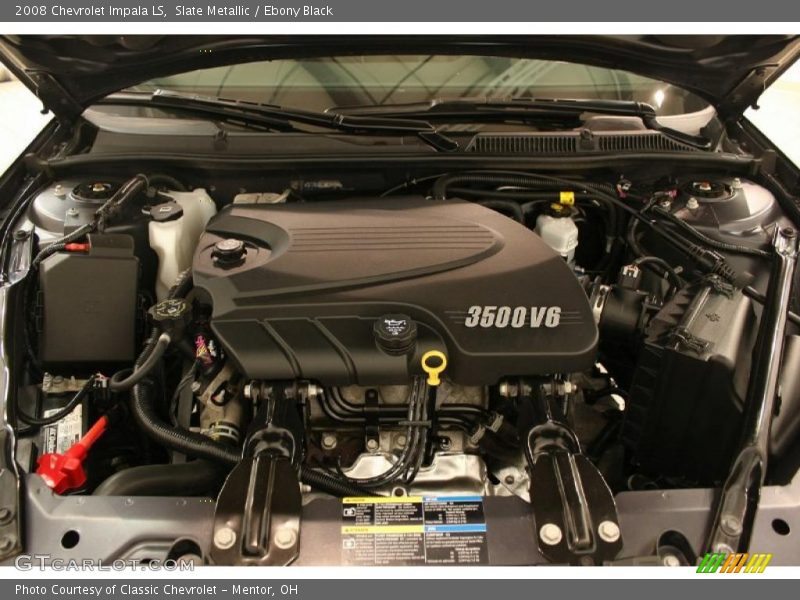 Slate Metallic / Ebony Black 2008 Chevrolet Impala LS