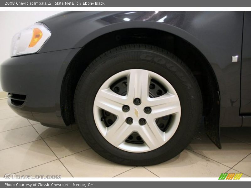 Slate Metallic / Ebony Black 2008 Chevrolet Impala LS