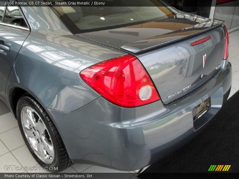 Stealth Gray Metallic / Ebony 2006 Pontiac G6 GT Sedan