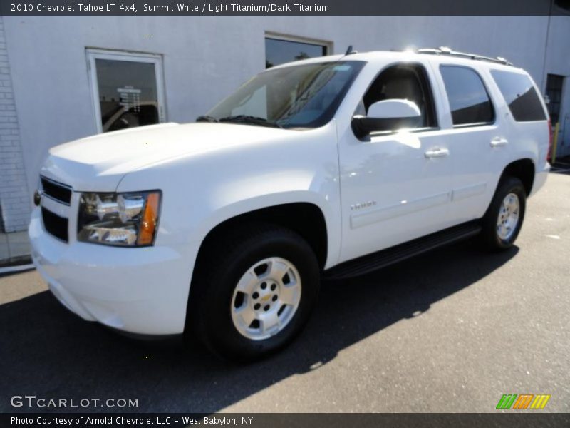 Summit White / Light Titanium/Dark Titanium 2010 Chevrolet Tahoe LT 4x4