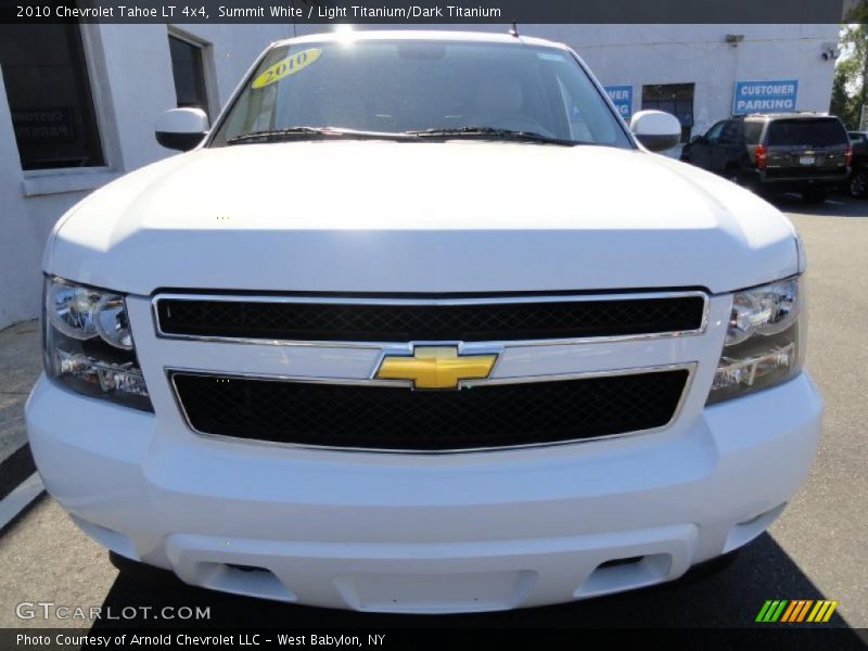 Summit White / Light Titanium/Dark Titanium 2010 Chevrolet Tahoe LT 4x4