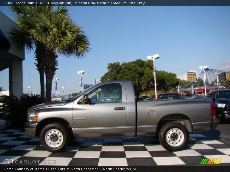 Mineral Gray Metallic / Medium Slate Gray 2008 Dodge Ram 1500 ST Regular Cab