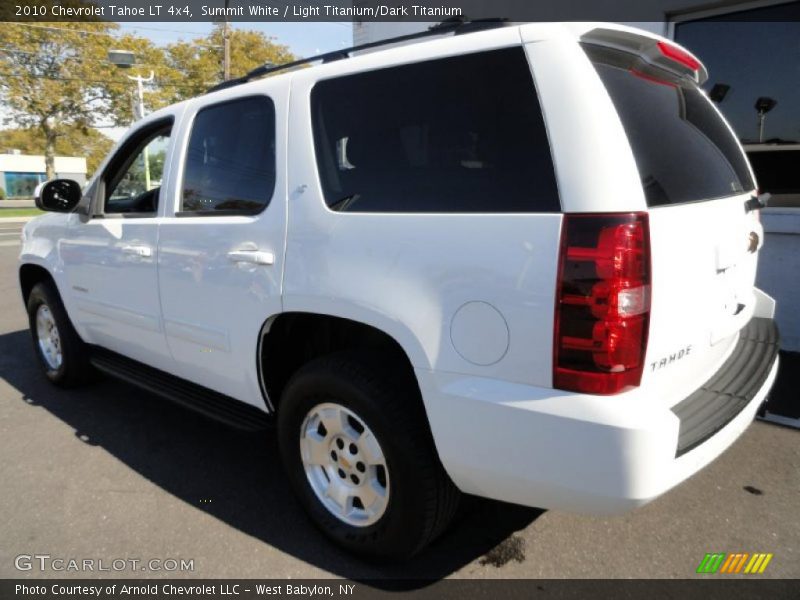 Summit White / Light Titanium/Dark Titanium 2010 Chevrolet Tahoe LT 4x4