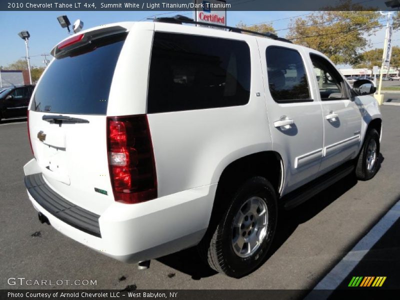Summit White / Light Titanium/Dark Titanium 2010 Chevrolet Tahoe LT 4x4