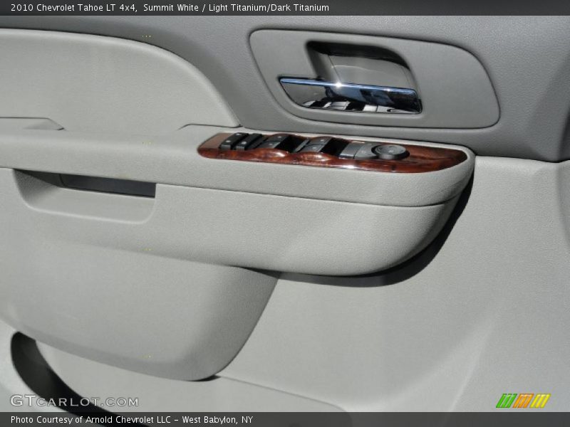 Summit White / Light Titanium/Dark Titanium 2010 Chevrolet Tahoe LT 4x4