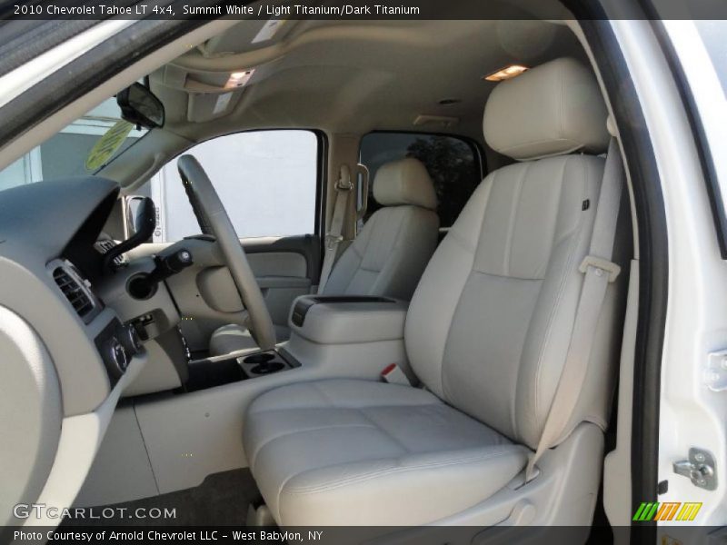 Summit White / Light Titanium/Dark Titanium 2010 Chevrolet Tahoe LT 4x4