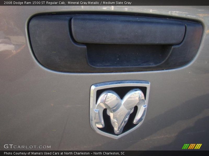 Mineral Gray Metallic / Medium Slate Gray 2008 Dodge Ram 1500 ST Regular Cab
