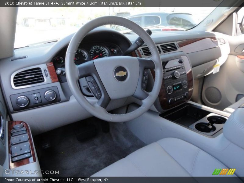 Summit White / Light Titanium/Dark Titanium 2010 Chevrolet Tahoe LT 4x4