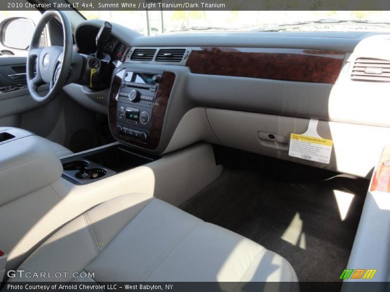 Summit White / Light Titanium/Dark Titanium 2010 Chevrolet Tahoe LT 4x4
