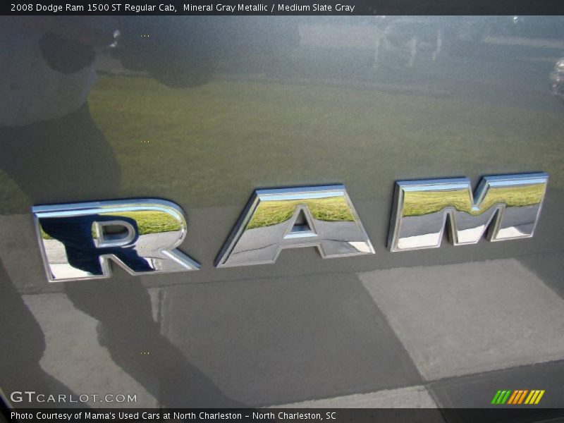 Mineral Gray Metallic / Medium Slate Gray 2008 Dodge Ram 1500 ST Regular Cab