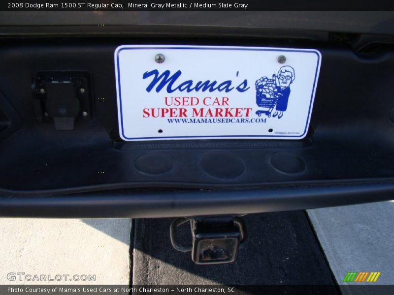 Mineral Gray Metallic / Medium Slate Gray 2008 Dodge Ram 1500 ST Regular Cab