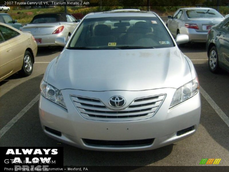 Titanium Metallic / Ash 2007 Toyota Camry LE V6