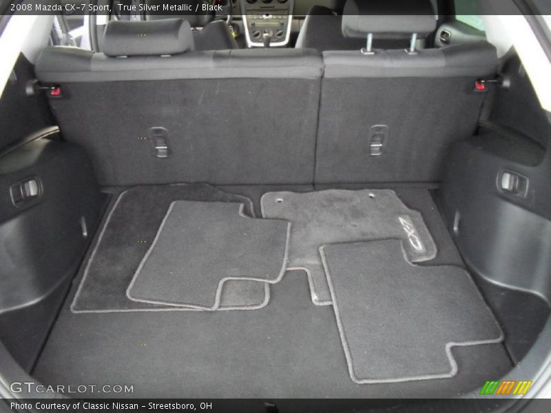 True Silver Metallic / Black 2008 Mazda CX-7 Sport