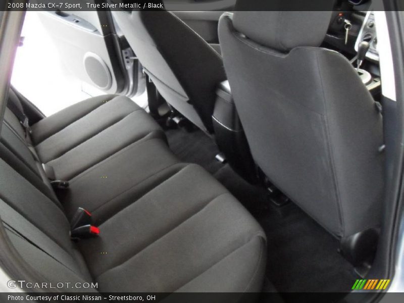 True Silver Metallic / Black 2008 Mazda CX-7 Sport