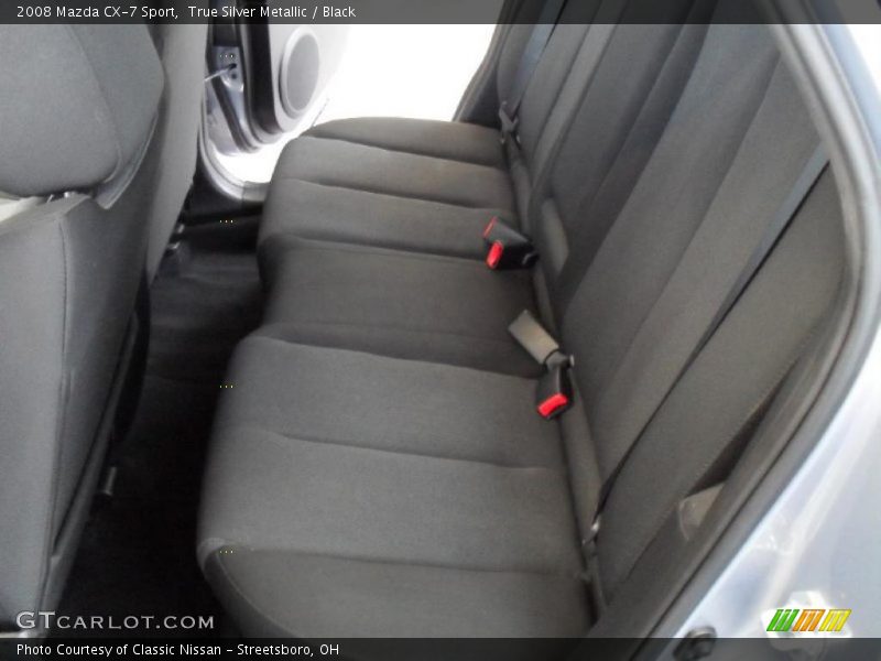 True Silver Metallic / Black 2008 Mazda CX-7 Sport
