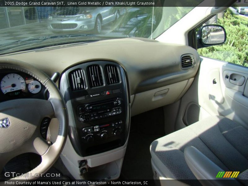 Linen Gold Metallic / Dark Khaki/Light Graystone 2005 Dodge Grand Caravan SXT