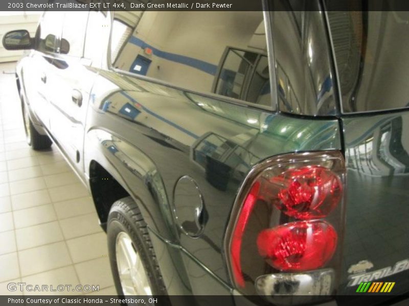 Dark Green Metallic / Dark Pewter 2003 Chevrolet TrailBlazer EXT LT 4x4