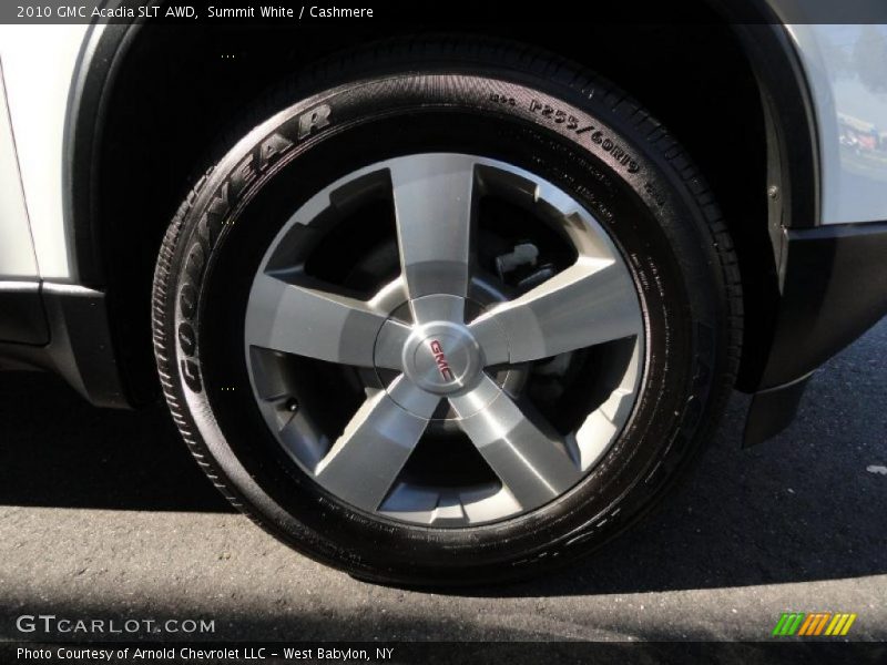 Summit White / Cashmere 2010 GMC Acadia SLT AWD