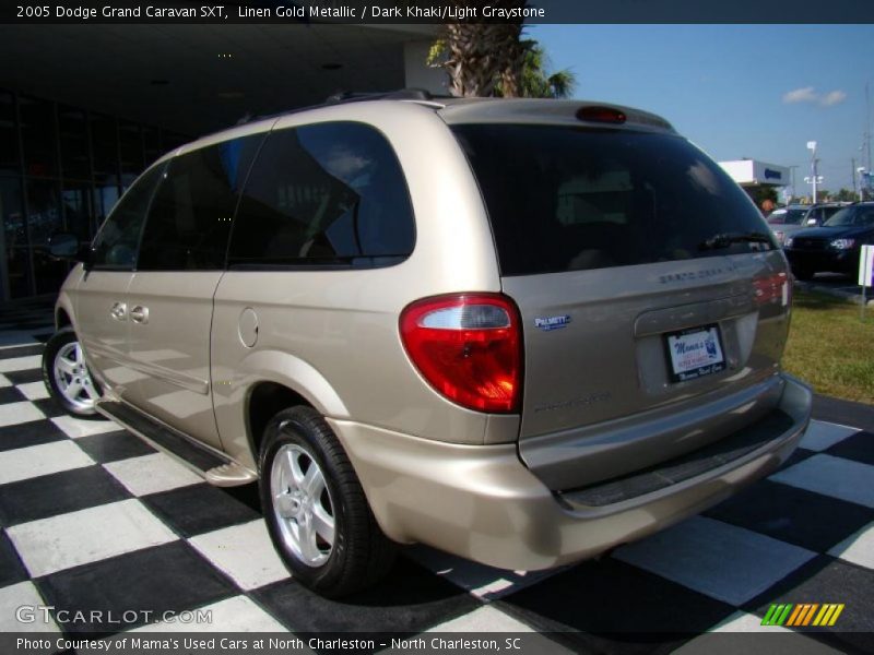Linen Gold Metallic / Dark Khaki/Light Graystone 2005 Dodge Grand Caravan SXT