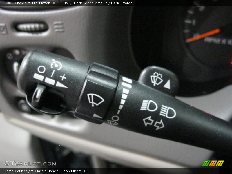 Dark Green Metallic / Dark Pewter 2003 Chevrolet TrailBlazer EXT LT 4x4