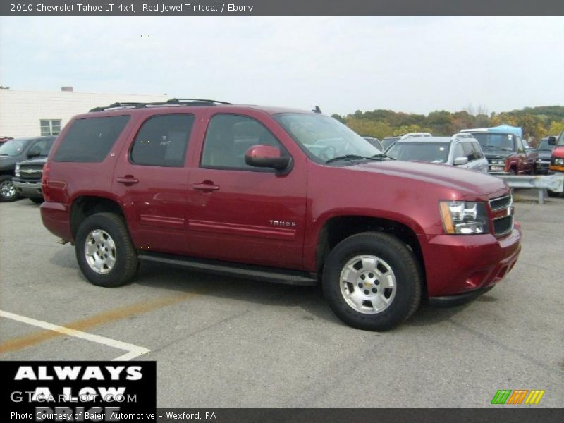 Red Jewel Tintcoat / Ebony 2010 Chevrolet Tahoe LT 4x4