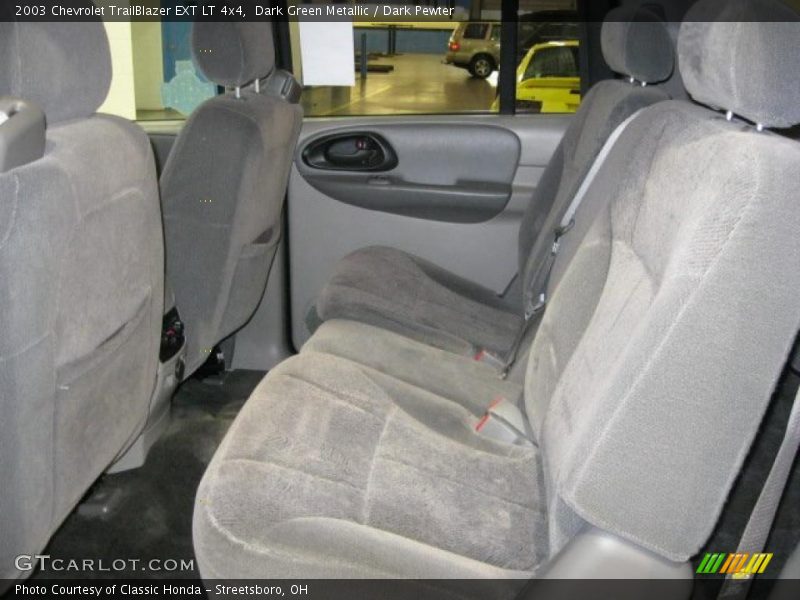 Dark Green Metallic / Dark Pewter 2003 Chevrolet TrailBlazer EXT LT 4x4