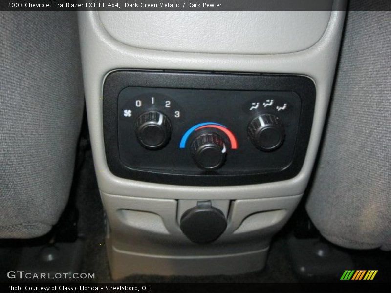 Dark Green Metallic / Dark Pewter 2003 Chevrolet TrailBlazer EXT LT 4x4