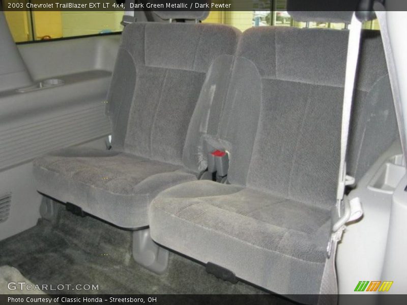 Dark Green Metallic / Dark Pewter 2003 Chevrolet TrailBlazer EXT LT 4x4