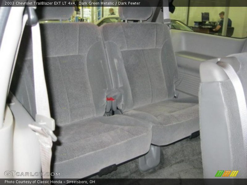 Dark Green Metallic / Dark Pewter 2003 Chevrolet TrailBlazer EXT LT 4x4