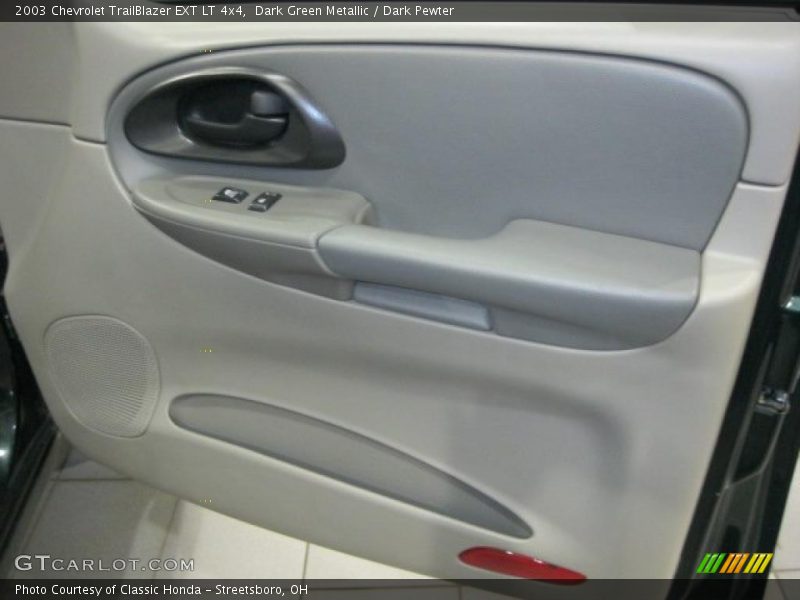 Dark Green Metallic / Dark Pewter 2003 Chevrolet TrailBlazer EXT LT 4x4