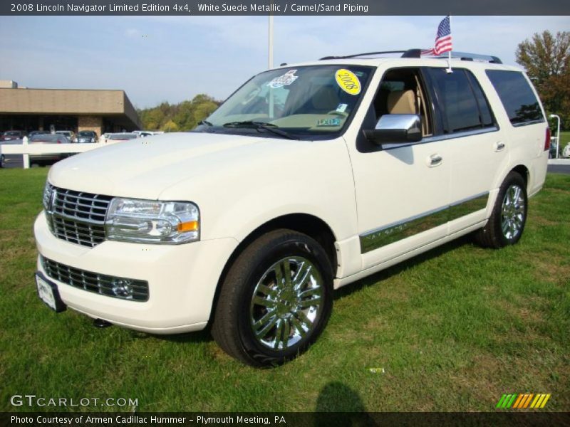  2008 Navigator Limited Edition 4x4 White Suede Metallic