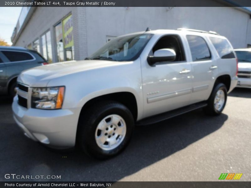 Taupe Gray Metallic / Ebony 2010 Chevrolet Tahoe LT 4x4