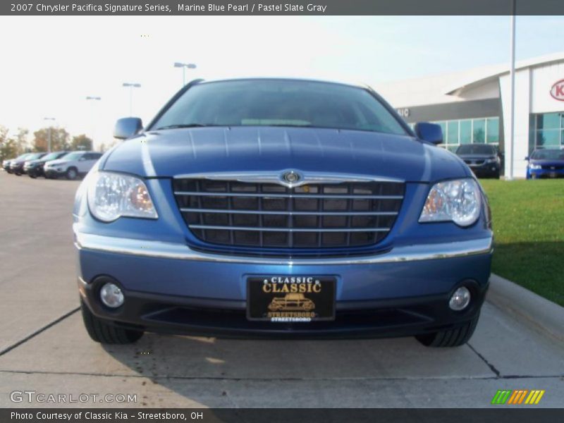 Marine Blue Pearl / Pastel Slate Gray 2007 Chrysler Pacifica Signature Series