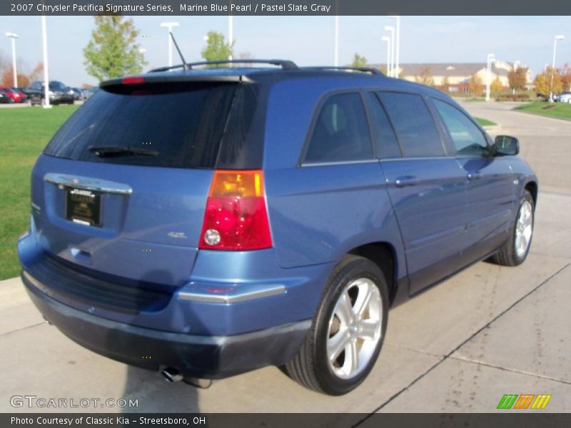 Marine Blue Pearl / Pastel Slate Gray 2007 Chrysler Pacifica Signature Series