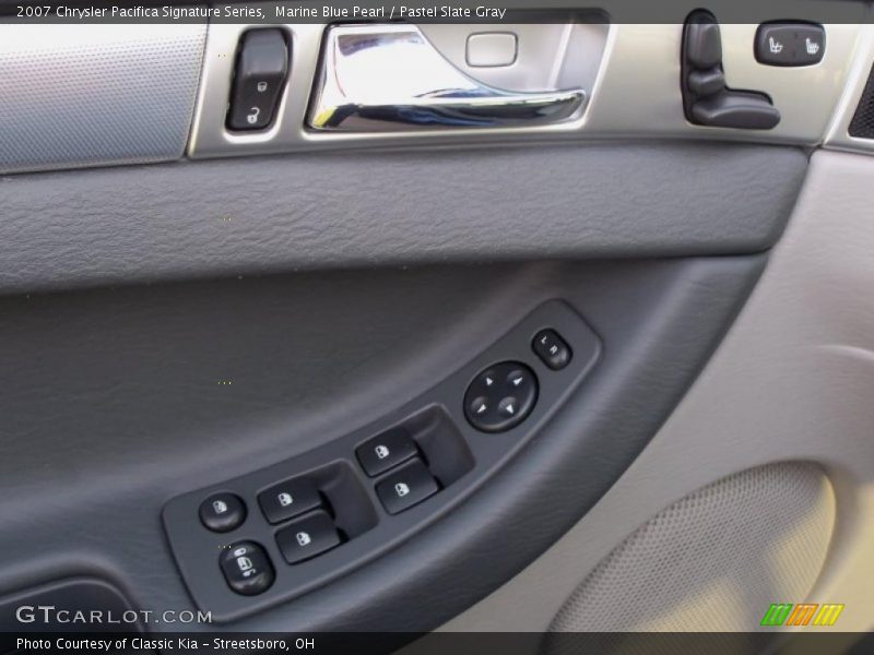 Marine Blue Pearl / Pastel Slate Gray 2007 Chrysler Pacifica Signature Series