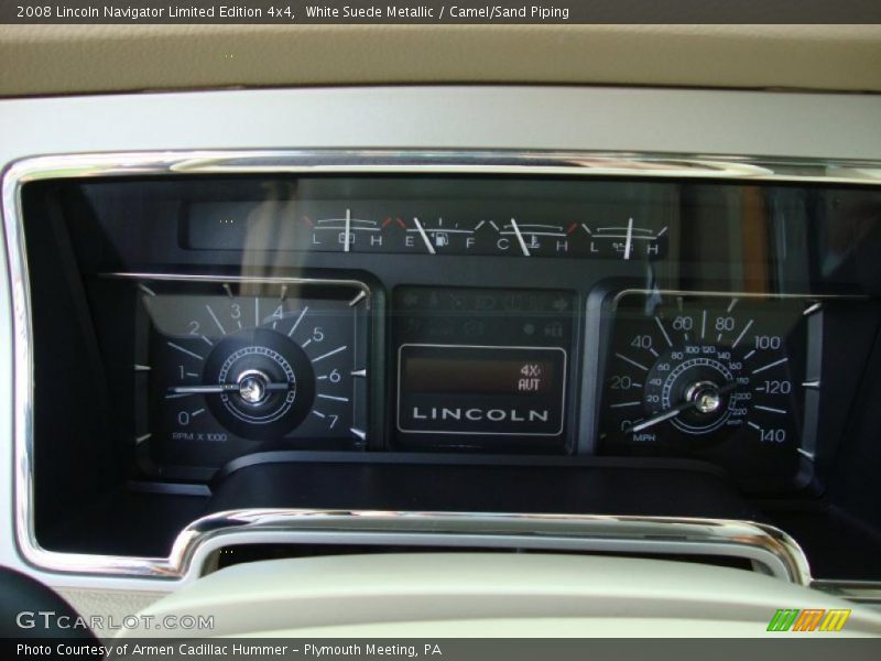  2008 Navigator Limited Edition 4x4 Limited Edition 4x4 Gauges