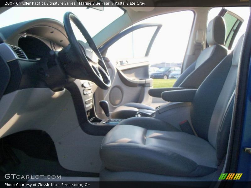 Marine Blue Pearl / Pastel Slate Gray 2007 Chrysler Pacifica Signature Series