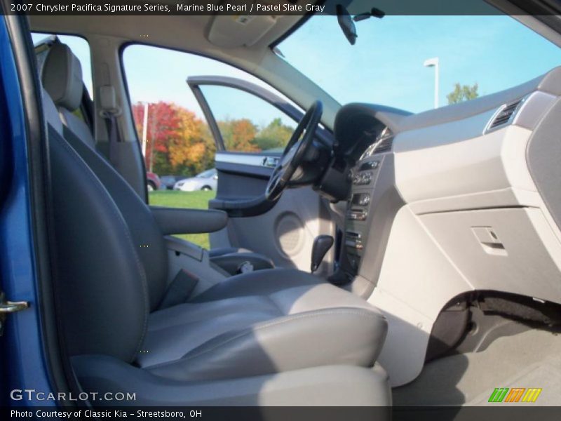 Marine Blue Pearl / Pastel Slate Gray 2007 Chrysler Pacifica Signature Series