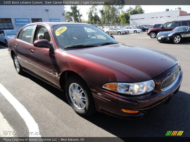 Dark Garnet Red Metallic / Light Cashmere 2005 Buick LeSabre Custom