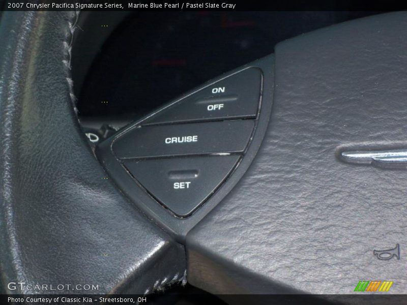 Marine Blue Pearl / Pastel Slate Gray 2007 Chrysler Pacifica Signature Series