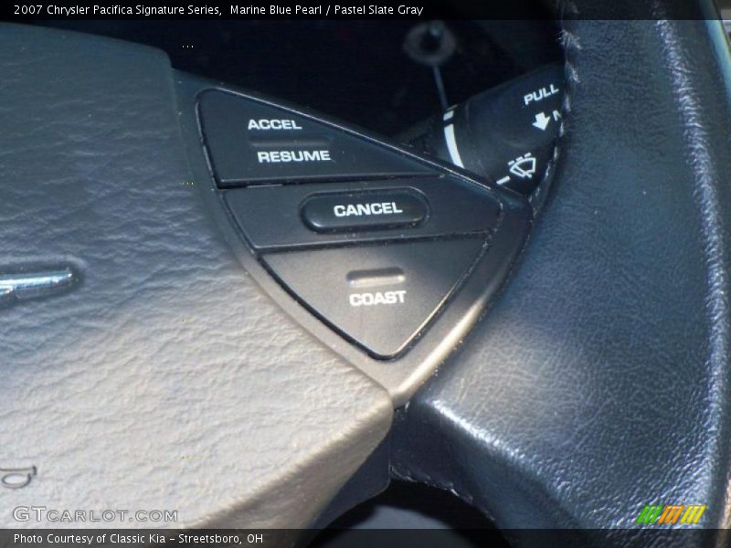 Marine Blue Pearl / Pastel Slate Gray 2007 Chrysler Pacifica Signature Series