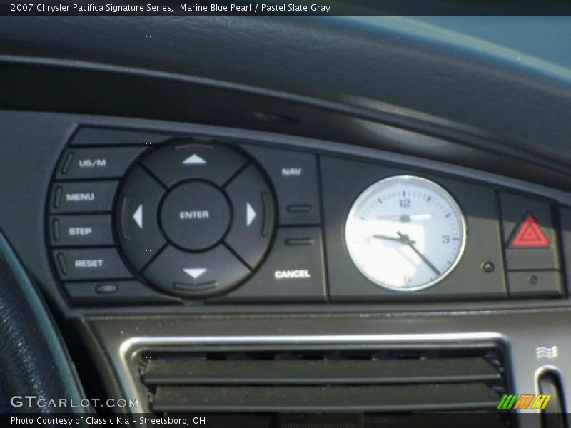 Marine Blue Pearl / Pastel Slate Gray 2007 Chrysler Pacifica Signature Series