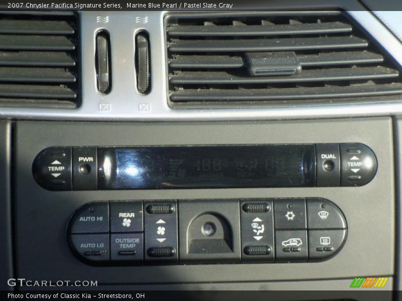 Marine Blue Pearl / Pastel Slate Gray 2007 Chrysler Pacifica Signature Series