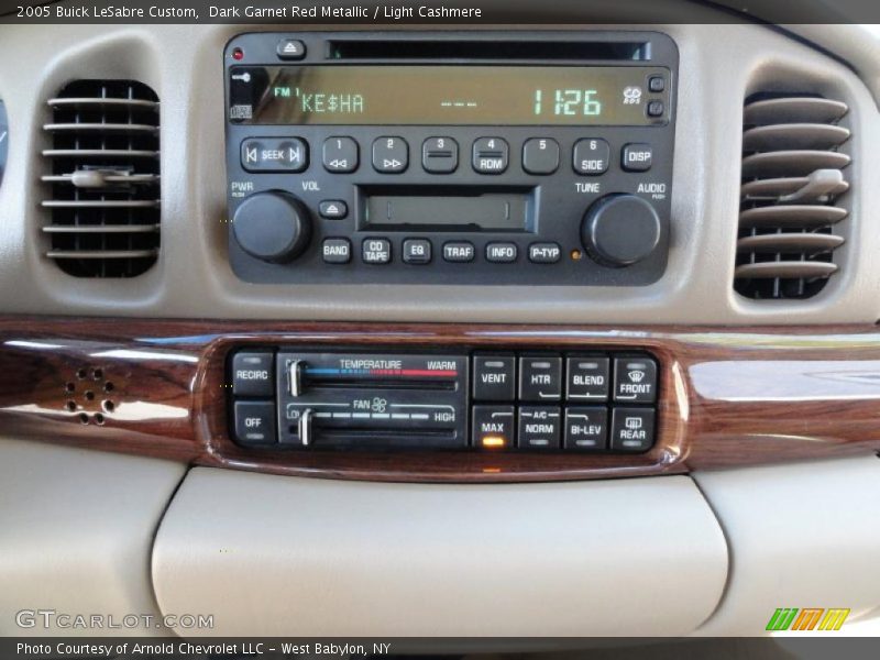 Controls of 2005 LeSabre Custom