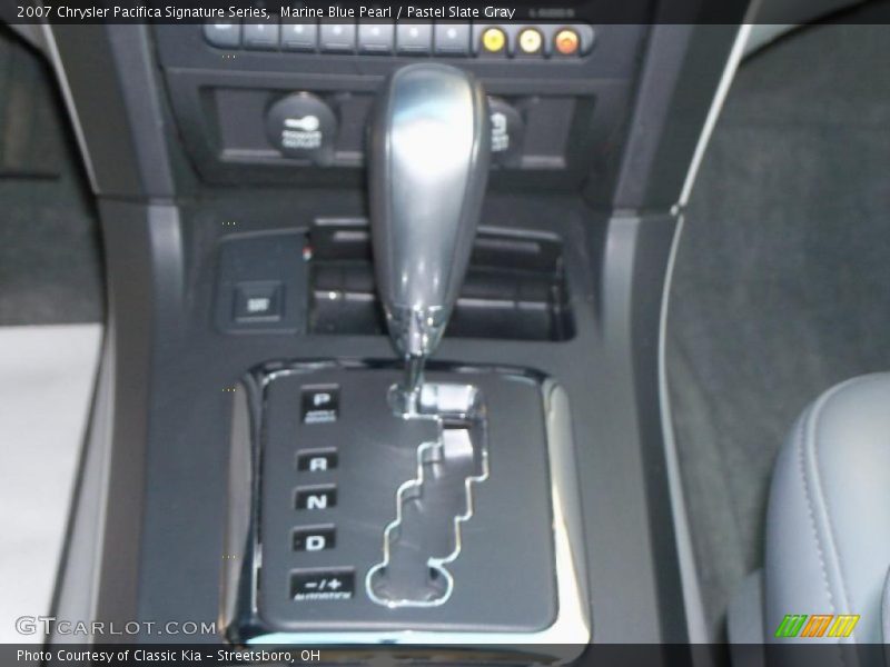 Marine Blue Pearl / Pastel Slate Gray 2007 Chrysler Pacifica Signature Series